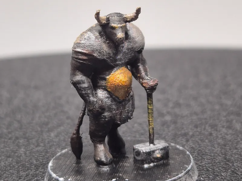 Minotaur Miniature: Bib the Minitaur