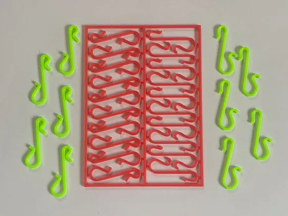 Christmas tree bauble hooks V3 / 2 in 1 kitcard