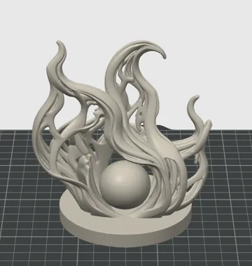 Estante o repisa: Flame orb — vista de referencia 2