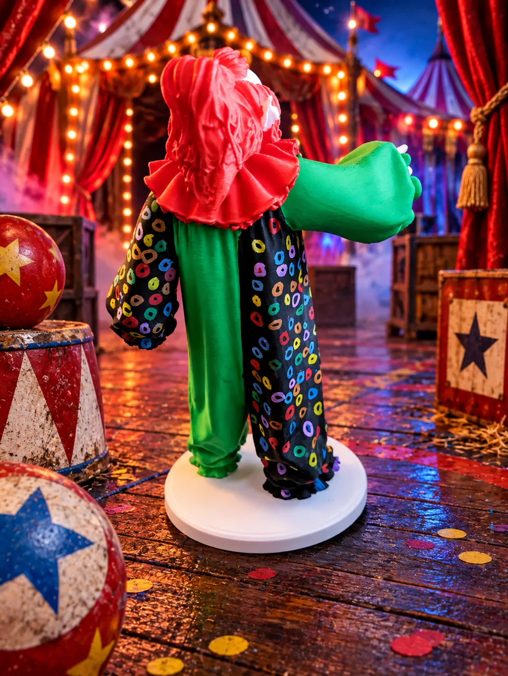 Delirium Clown - Free 3D Print Model - MakerWorld
