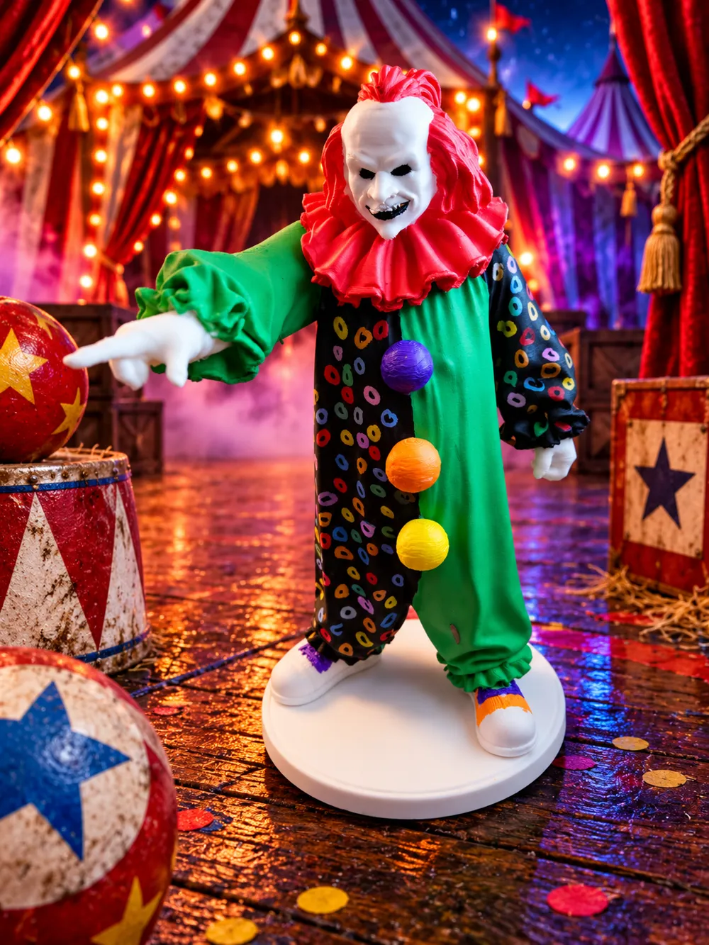 Delirium Clown - Free 3D Print Model - MakerWorld