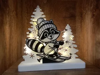Raccoon Christmas