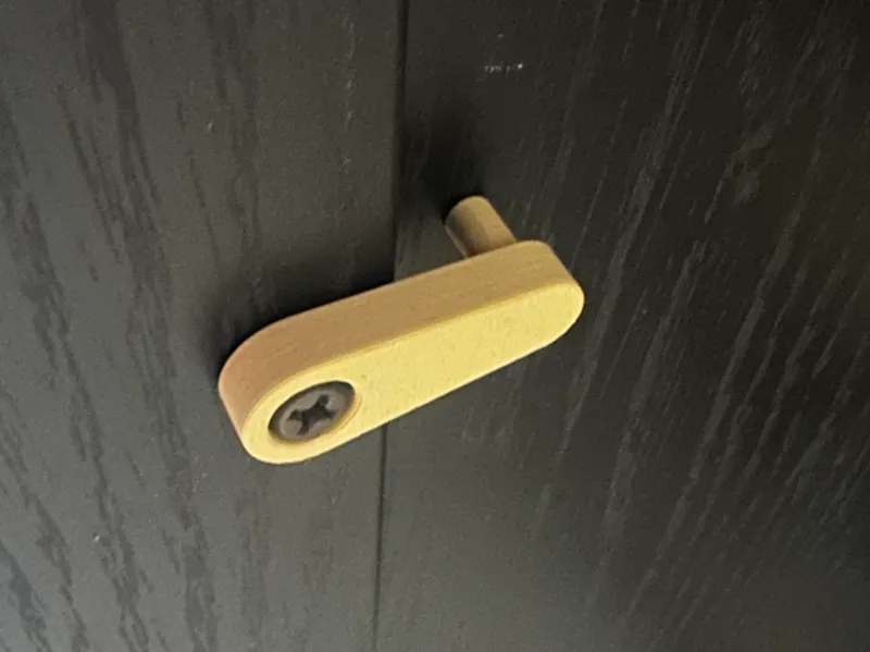 Anti-Klapper Clip für IKEA Türen (0.5–15mm)
