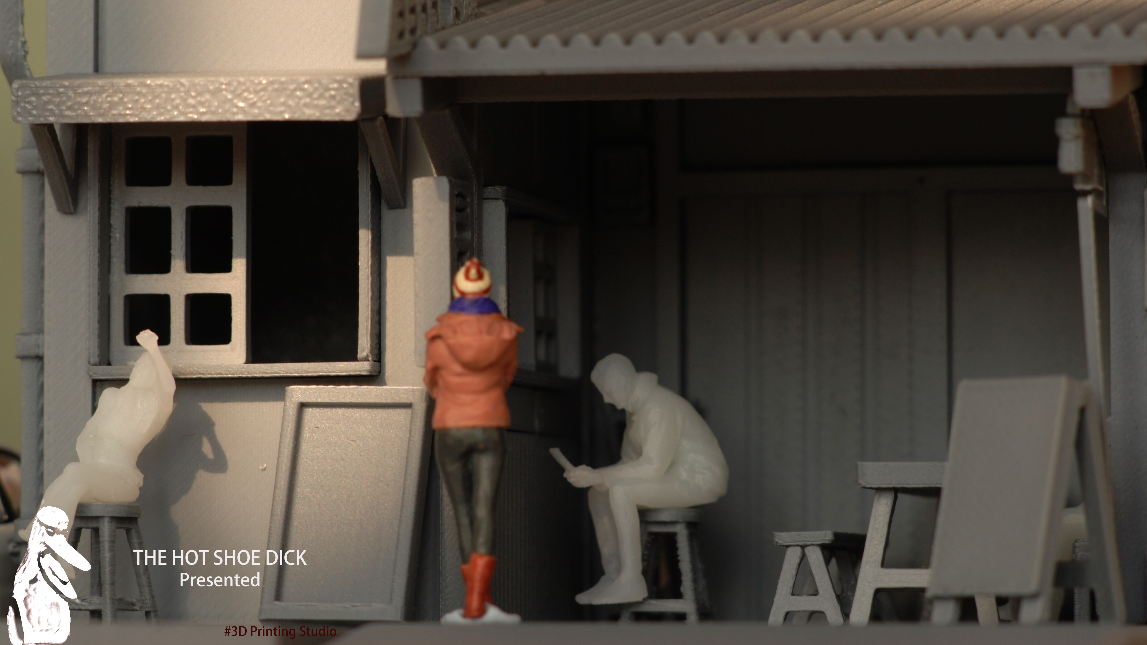 1:64 咖啡馆场景模型- MakerWorld 3D Model | 3Drop 1:64 咖啡馆场景模型- MakerWorld 3D Model | 3Drop