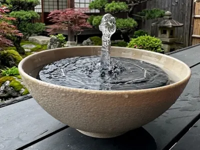 Solar Fountain Bowl – 18cm Floating Fountain Basin