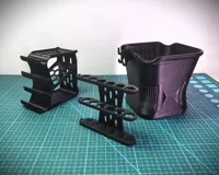 Cup and brush holders - 0.2mm layer, 3 walls, 15% infill