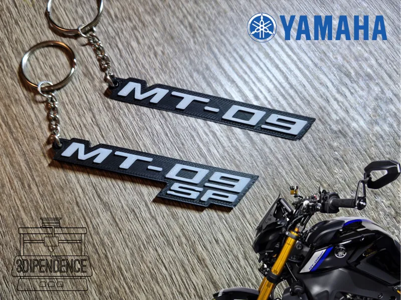 Yamaha MT-09 / MT-09-SP Keychain