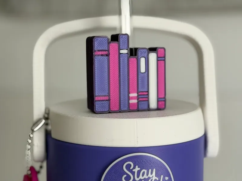 Book Straw Topper