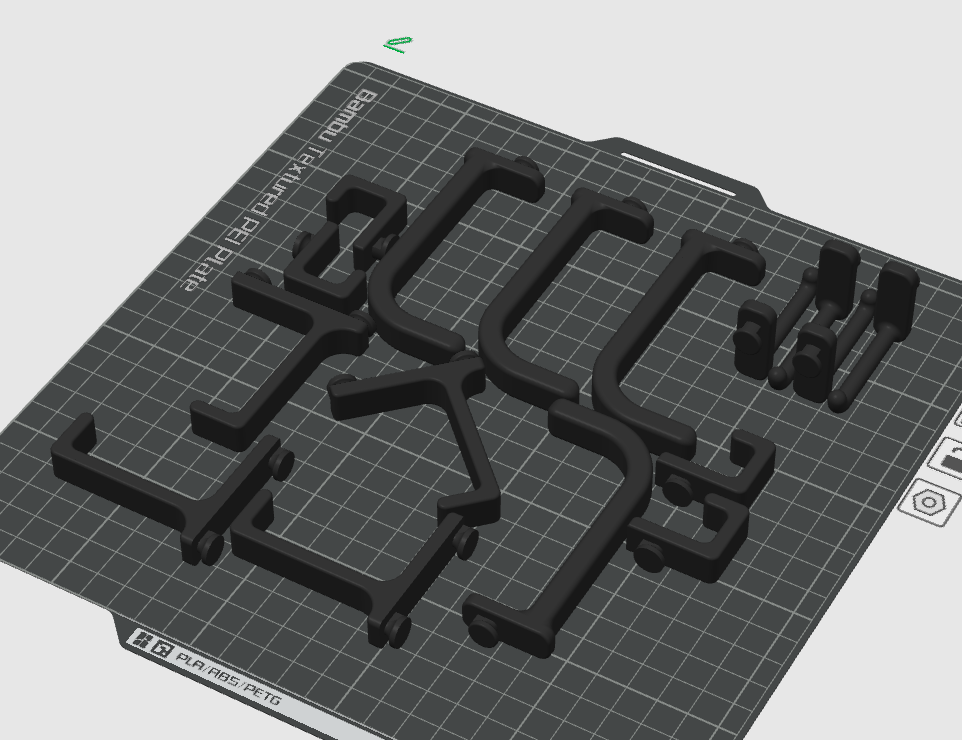 Miniatura 17 do modelo 3D 洞洞板（省安装支架版）