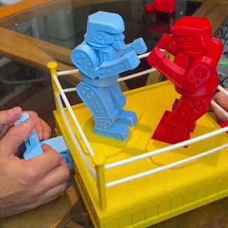 FULLY 3D PRINTED ROBOTS BOARD GAME (2 PLAYERS)