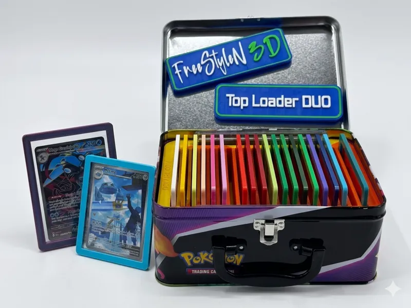 Ultimate Pokémon Tin Insert: Top loaders & Slabs