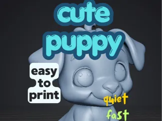 The Cutest Puppy Ever! | Easy 3D Print