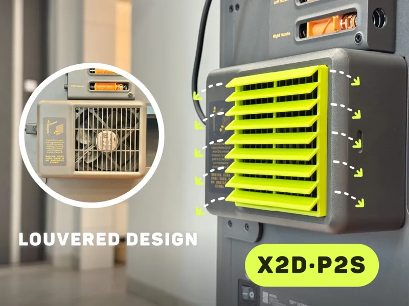Chamber Exhaust Fan Dust Cover