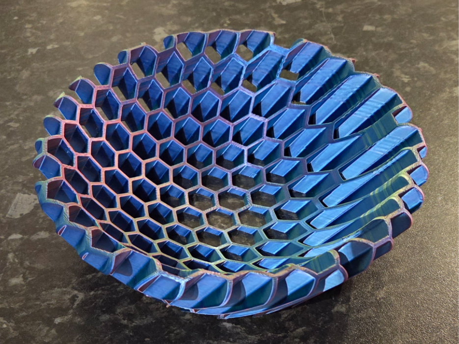 Stylish Hexagon Bowl