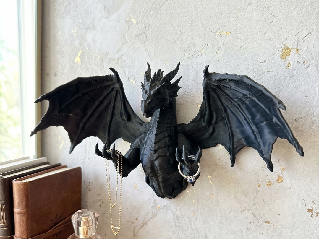 Dragon Jewelry Rack - The Hoard Guardian
