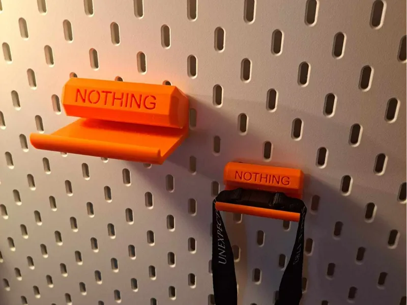 Minimalist (Skadis) Phone and Accessory Holder