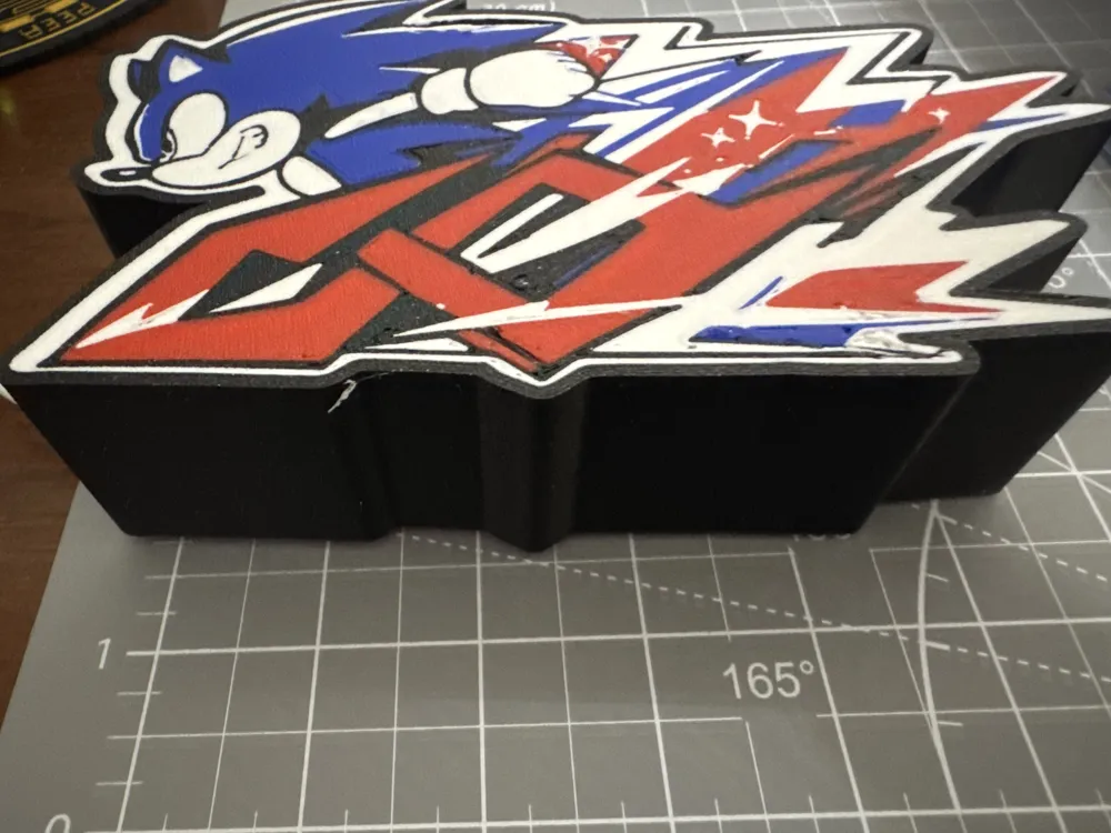 SONIC X LAMBO LIGHTBOX - Free 3D Print Model - MakerWorld