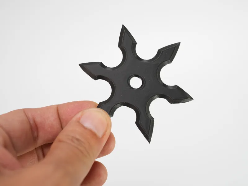 Traditional 6-Point Ninja Shuriken | Cosplay Prop