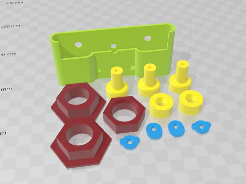 kit base parete attrezzata