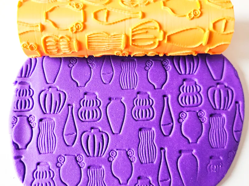 Texture Roller Pottery 2