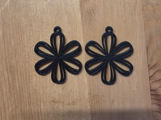 flower earrings