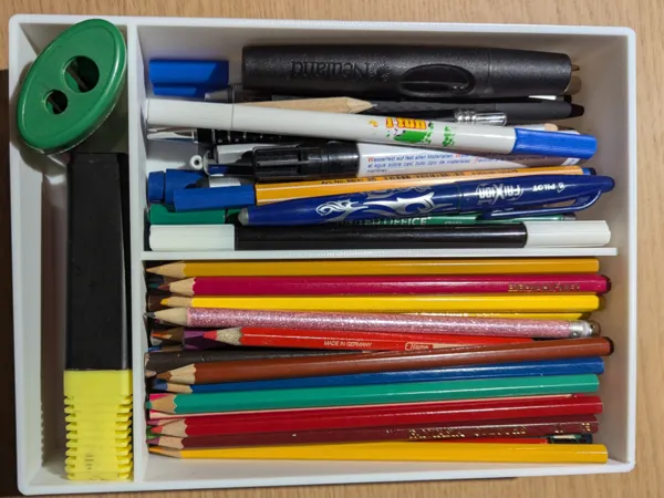 Organiseur de crayons pour tiroir