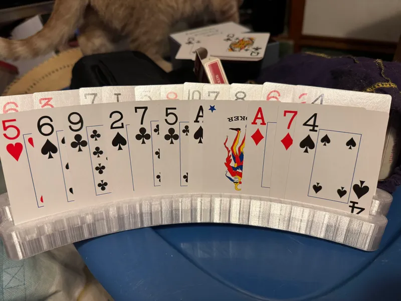 Double Playing Card Holder