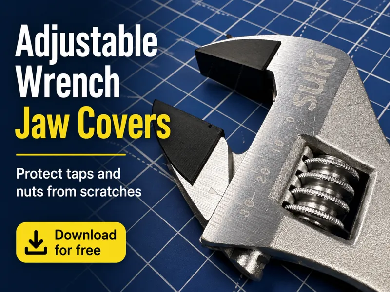 Adjustable Wrench Jaw Covers