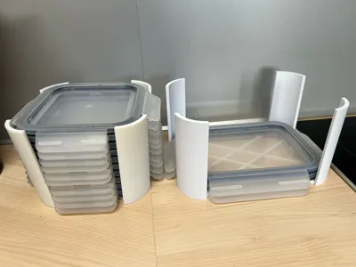 Stackable Lid Organizer for IKEA Containers