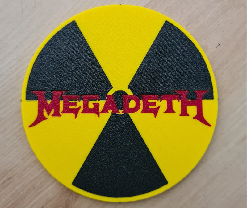 Megadeth Coaster