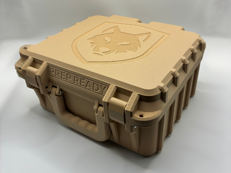 PrepReady - Hard Case, Gasket & Hollowed Out Lid