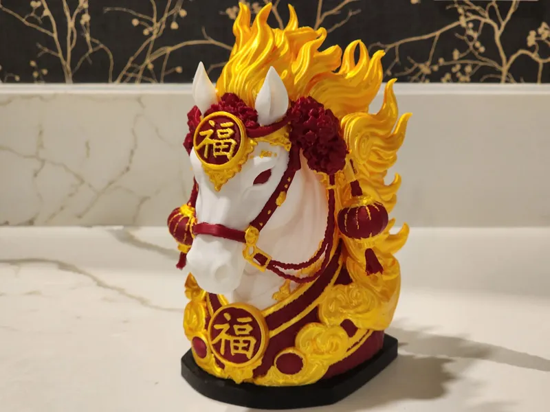 Fortune Guardian Horse – New Year Bust