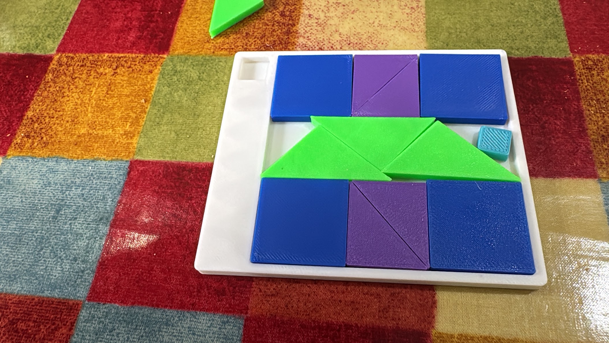 Miniatura 2 do modelo 3D Missing Square Puzzle