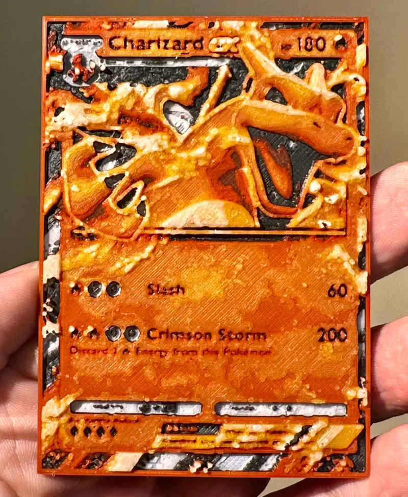 Charizard ex pokemon TCG card hueforge