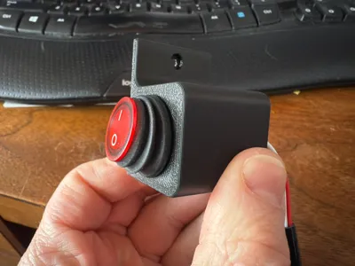 Toggle switch (with tabs) mount for P1S