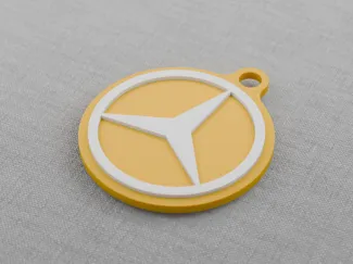 Mercedes Keychain