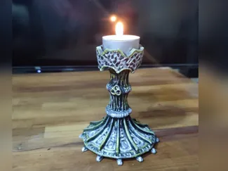 Gothic Fantasy Tree Candle Holder for Tea Lights