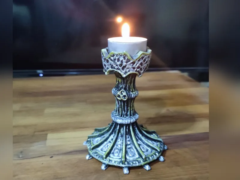 Gothic Fantasy Tree Candle Holder for Tea Lights