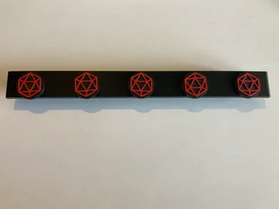 Magnetic tokens for GM screen