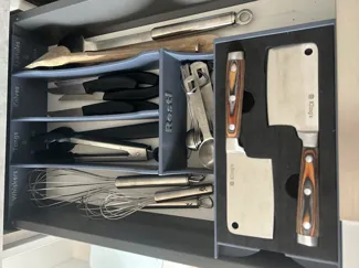 Kitchen Utensil Compartment Organiser