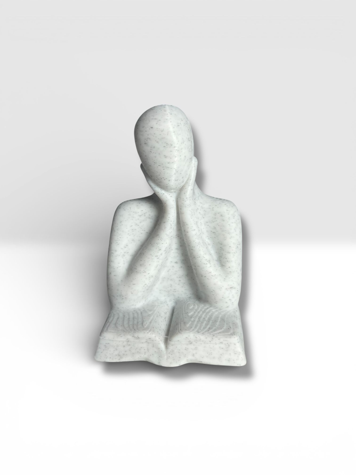 Miniatura 2 do modelo 3D The Thinker Bookends