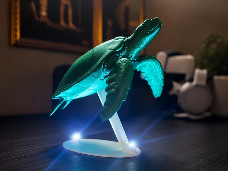 Sea Turtle Lamp – Ocean Glow Edition