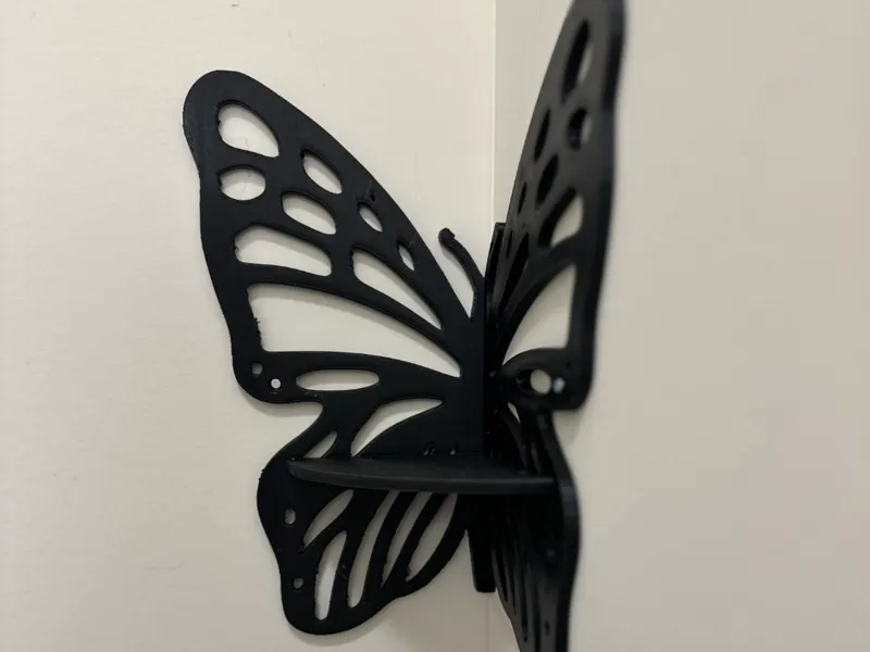 Butterfly Corner Shelf