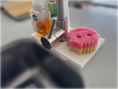 Integrated Sink Caddy