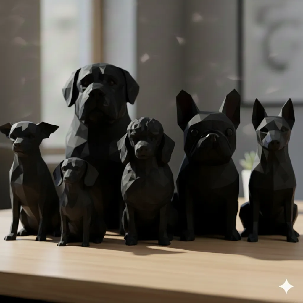 Low-Poly Animal Collection view 2