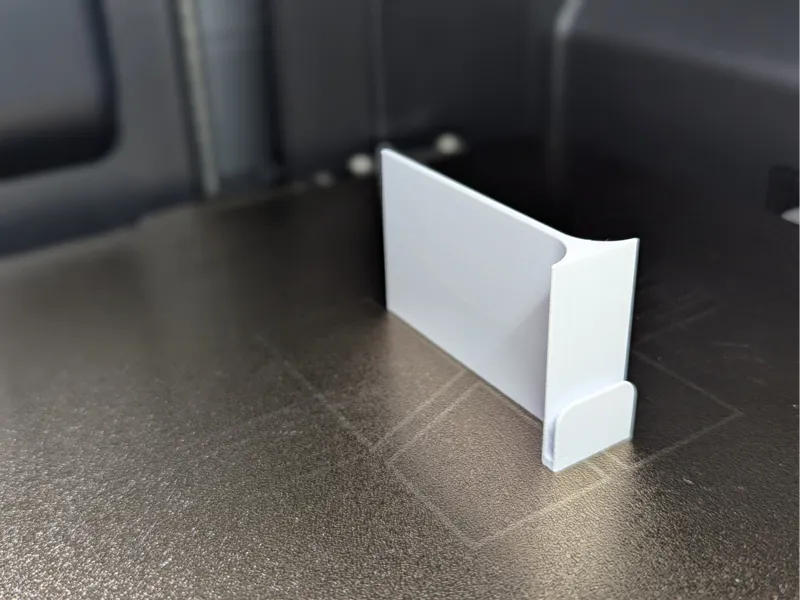 Tiger RV lower vanity shelf divider