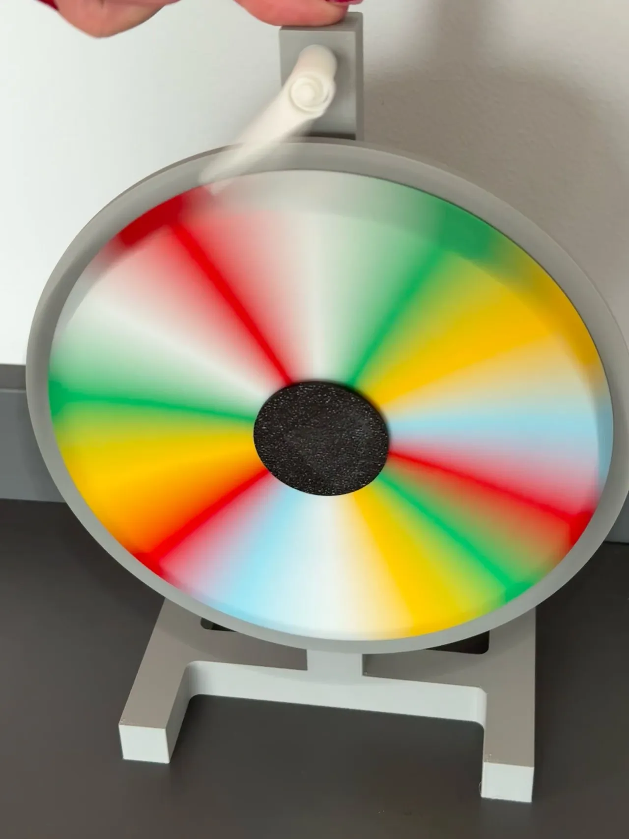 Color Mini Prize Wheel – Easy 3D Print for Parties view 2
