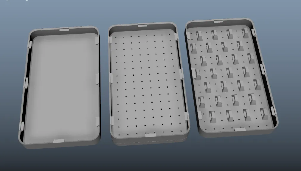 Modular Earring Box, Earring Book, Earring Rack view 2