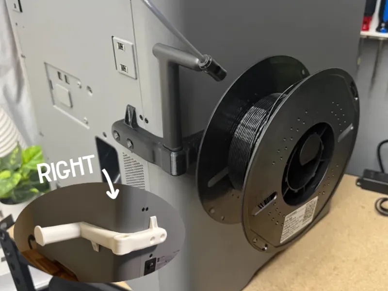 X2D & P2S Spool Holder | Left & Right Compatible