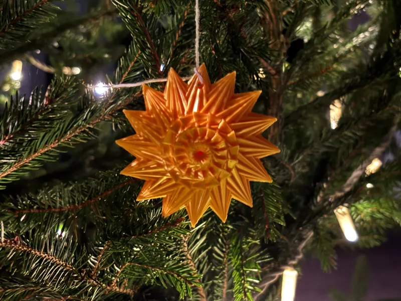 Star Christmas Ornament